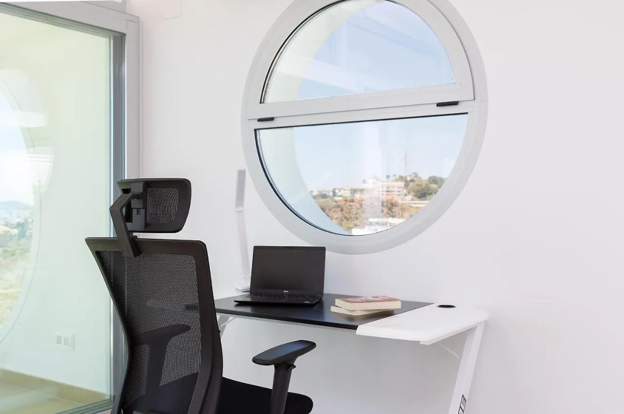 Ensuite Penthouse Panoramic Sea View With Jacuzzi Fuengirola Apartment
