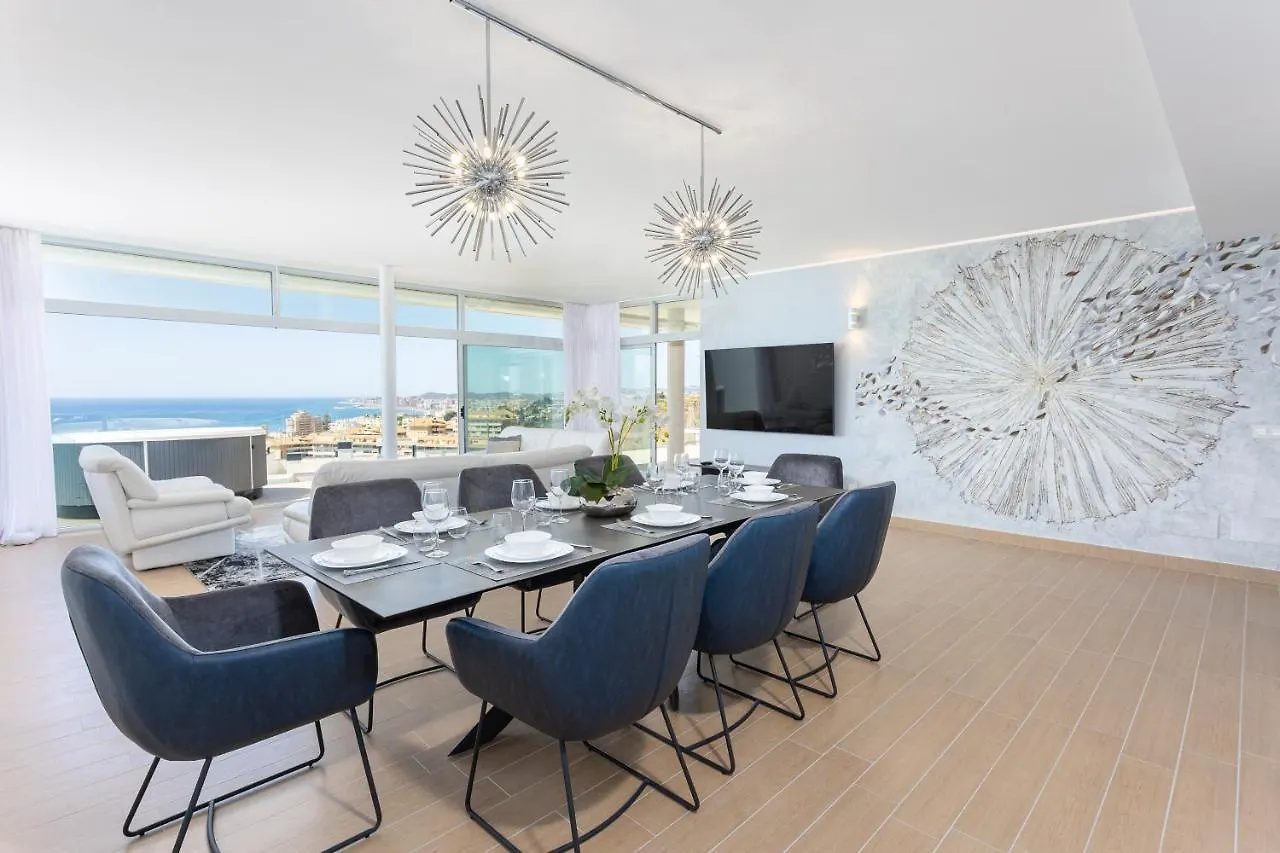 Ensuite Penthouse Panoramic Sea View With Jacuzzi Fuengirola Spain