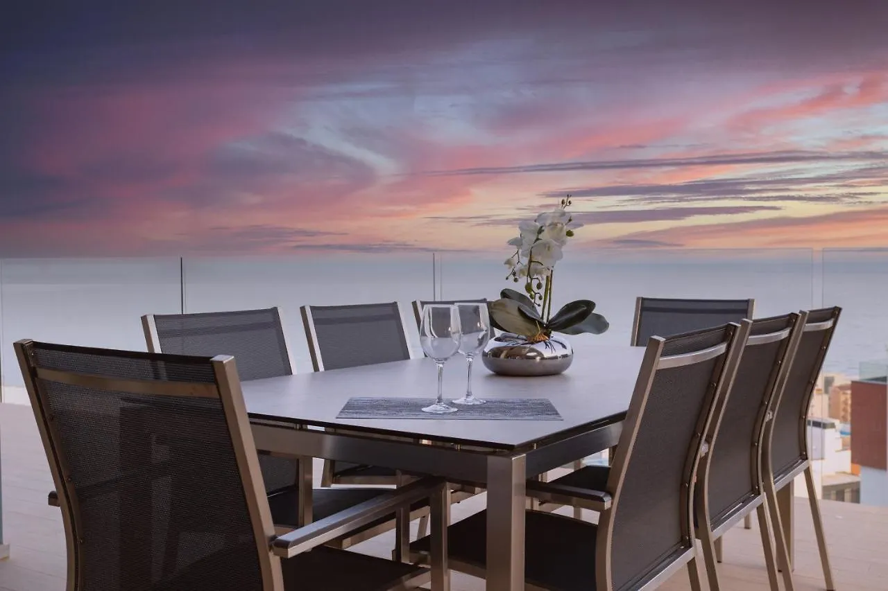 Ensuite Penthouse Panoramic Sea View With Jacuzzi Fuengirola Apartment
