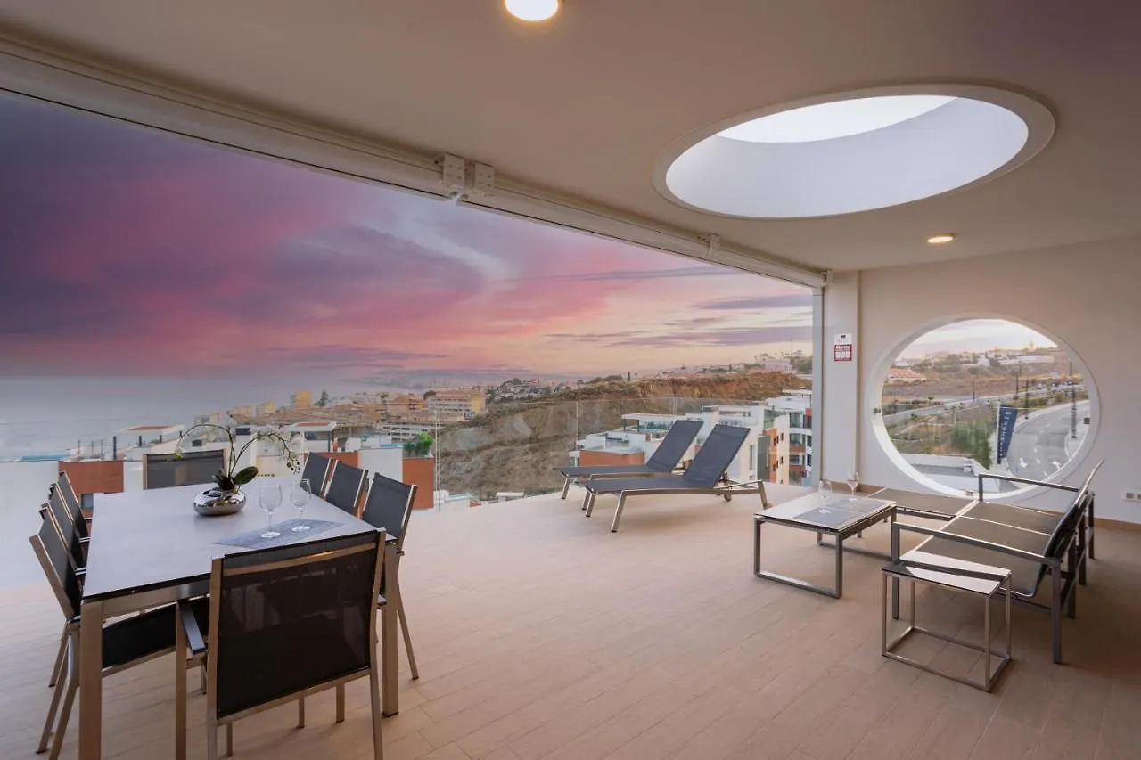 Ensuite Penthouse Panoramic Sea View With Jacuzzi Fuengirola Apartment